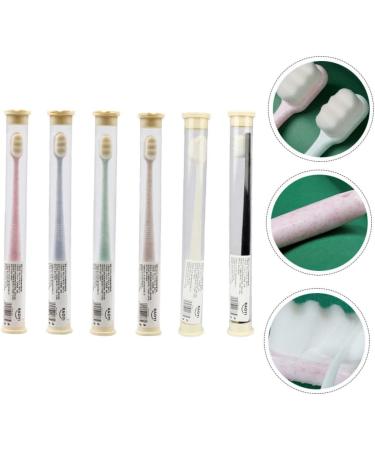 Minkissy 12-Piece Extra Soft Wangan Hair Toothbrush Set - Ideal for Pregnant Women & Travel | Household Care & Gentle Adult Cleaning Brushes - Buy Online on GoSupps.com