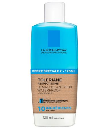 La roche posay Toleriane Respectissime D maquillant Yeux Waterproof 125 ml x 2