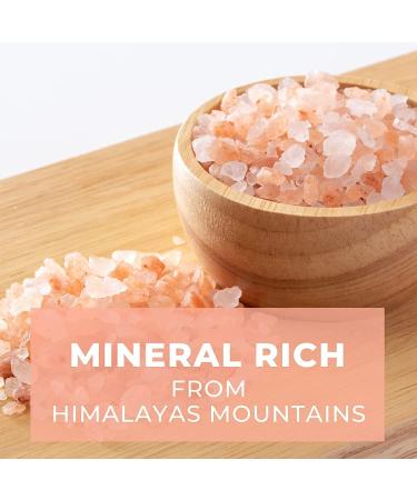 Himalayan Pink Salt Coarse Grinder 8 oz - Unrefined Non-Idoized Halal Kosher - Healthy Minerals for Cooking - Buy Online on GoSupps.com