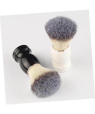 Angoily 4-Piece Manual Shaving Brush Set | Hairdressing & Grooming Tools for Men | Premium Wooden Handle Accessories & Cleaning Brushes - Buy Online on GoSupps.com