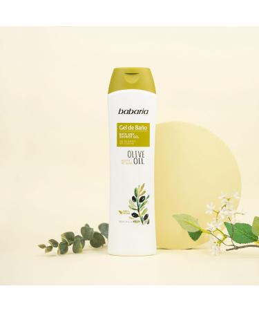 Babaria Olive Oil Bath and Shower Gel No Parabens 600 ml - Buy Online on GoSupps.com