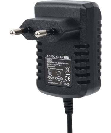 9V 1A AC/DC Adapter with UL Certification | Universal Power Supply for Electric Guitar Keyboard & Amplifier | 100-240V Input 115 cm Cable EU Connector - Buy Online on GoSupps.com