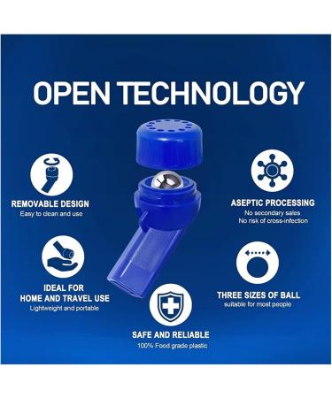 KANGYEBAIHUODIAN Mucus Clearance and Lung Expansion Device Valve Mucus Removal Device Breathing Exerciser Device Fit for Better Breathing Blue - Buy Online on GoSupps.com