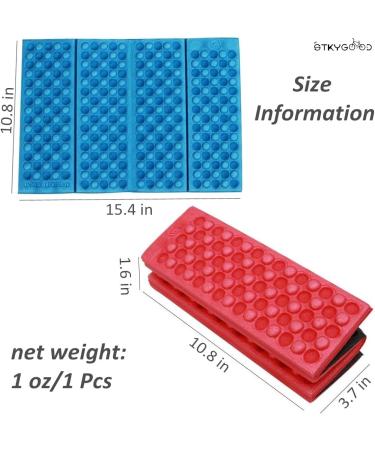 2PCS Waterproof Camping Foam Pads for Picnic, Hiking, Backpacking | EVA Foam Seat for Mountaineering & Trekking - Purple - Buy Online on GoSupps.com