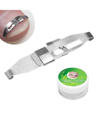 Ingrown Toenail Correction Treatment Kit  Corrector Pain Relief Paronychia Treatment Tool Correcting Tool Curve Correct Toes Set for Salon and Home Use