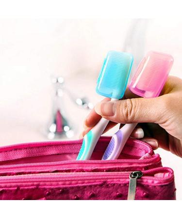Shop Kowaku WFRAU 5pcs Travel Toothbrush Headgear & Protective Case for Hiking & Camping - Durable & Convenient - Buy Online on GoSupps.com