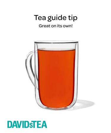 DAVIDsTEA Organic Super Ginger Loose Leaf Tea - Caffeine-Free Blend with Rooibos and Peppercorns - 4 oz / 113 g - Buy Online on GoSupps.com