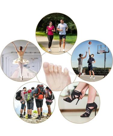 50 Pcs Silicone Anti-Friction Toe Protector Breathable Gel Toe Protector Little Toe Cover Protectors Caps for Men and Women Toe Sleeves with Hole to Protect Toe from Rubbing Corns Blisters etc - Buy Online on GoSupps.com