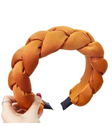 TCM-KE Women's Sponge Padded Velvet Headband - Light Solid Color Faux Silk - Black | Stylish & Comfortable Accessories for All Occasions - Buy Online on GoSupps.com