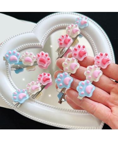 Limtula Jelly Feeling Shape Hair Clip for Hot Girls Hair Barrettes Clear Ponytail Hair Barrettes for Teens Girls Cat paw - Buy Online on GoSupps.com