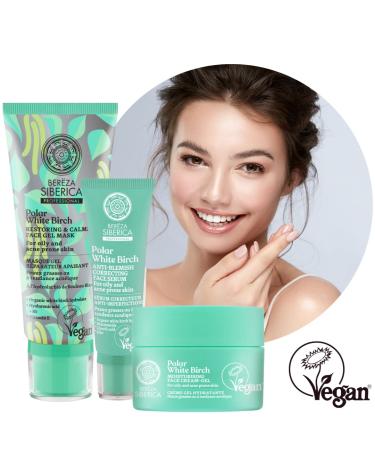 Natura Siberica Polar White Birch Pore Minimizing Face Mask - Enhance Your Skin's Glow & Minimize Pores | International Shipping Available - Buy Online on GoSupps.com
