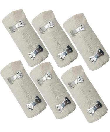 Healvian 18 Rolls Cotton Wraps - Non Woven Cohesive Compression for Athletic & School Supplies | Extra Clips Included - Buy Internationally - Buy Online on GoSupps.com
