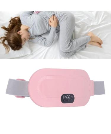 Buy Cordless Adjustable Heating Pad - Portable Belt Fast Heat (10 Sec) & 3 Heat Settings - Pink | International Shipping Available - Buy Online on GoSupps.com