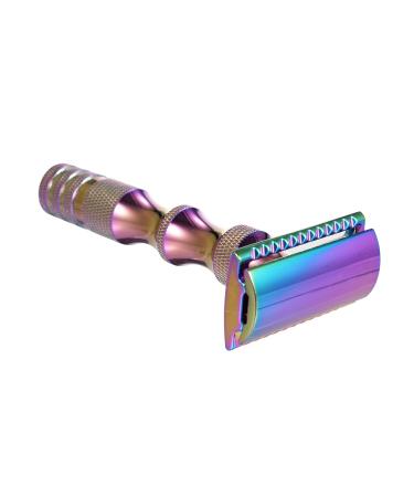 Layhou Men's Manual Adjustable Double-Sided Razor | Classic Multi-Colored Shaving Tool for Smooth Hair Removal - Buy Online on GoSupps.com