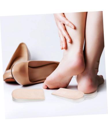 NOLITOY Height Increasing Insoles for Women | 2 Pairs Heel Cushion & Lift for Sneakers | Adjustable Suede Shoe Pads - Buy Online on GoSupps.com
