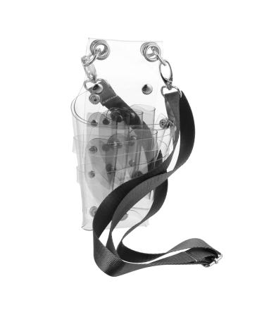 Minkissy 2st pocket for hairstyle hairdresser belt bag hair styling tools holster for salon tools scissor bag hairdressing tool case hairdresser pocket pvc organizer messenger