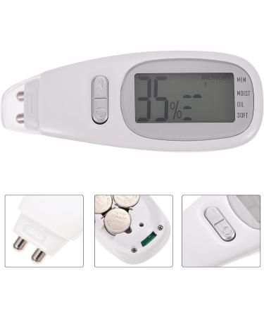 Veemoon 1 Set Moisture Tester Digital Skin Detector Pen Portable Skin Analyzer Skin Water Oil Tester Digital Skin Analysis Digital Skin Meter Skin Care The Face Abs Moisture Meter White - Buy Online on GoSupps.com