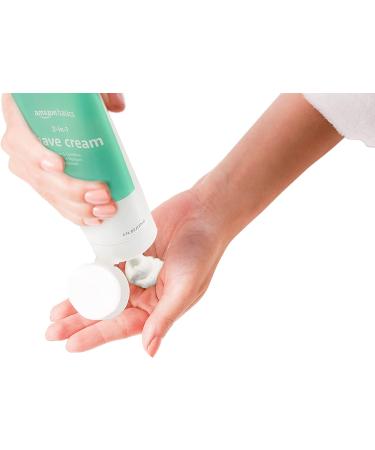 Amazon Basics 2-In-1 Shave Cream 6 Fl. Oz, Fragrance Free, 2 Pack (Previously Solimo) - Buy Online on GoSupps.com