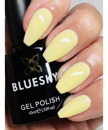 Bluesky Gel Nail Polish YELLOW LEMON MAKE A LEMONADE SUMMER 2023 SS2314 UV LED Soak Off 10ml (Requires Curing Under UV LED Lamp) From The Speak Your Truth In Summer Collection  - Buy Online on GoSupps.com