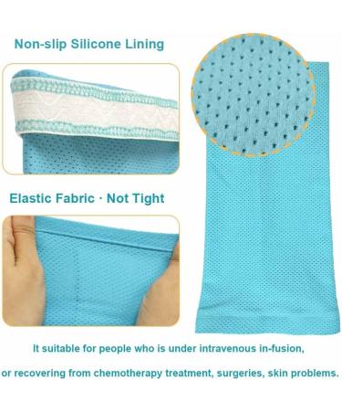 PICC Line Nursing Cover | Ultra Soft Cast Protector for Adults & Children | Fits 88-210 lbs | Comfortable Blue Size S - Buy Online on GoSupps.com