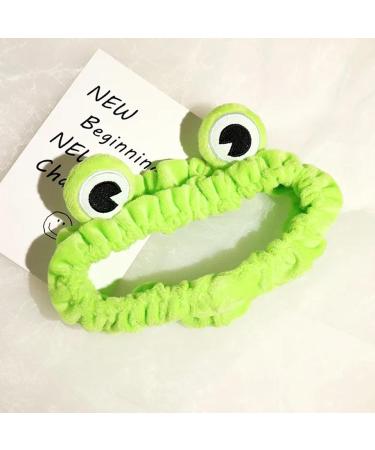 MUNSKT 3 Pieces Face Wash Headband with Two Face Wash Wristbands Skin Care Headband Spa Headband Facial Makeup Head Band Snail Frog Crab Headband Coral Fleece eadband for Washing Face - Buy Online on GoSupps.com