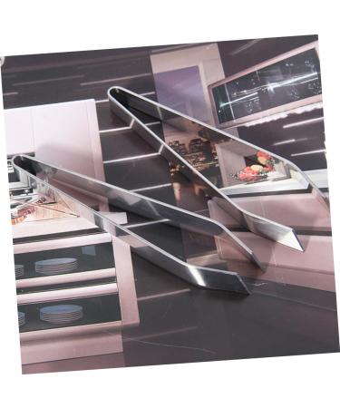 FRCOLOR Stainless Steel Food Tweezers - 3PC Set for Hair & Bone Removal | Precision Sloping Tweezers | 11x2.3cm | International Shipping Available - Buy Online on GoSupps.com