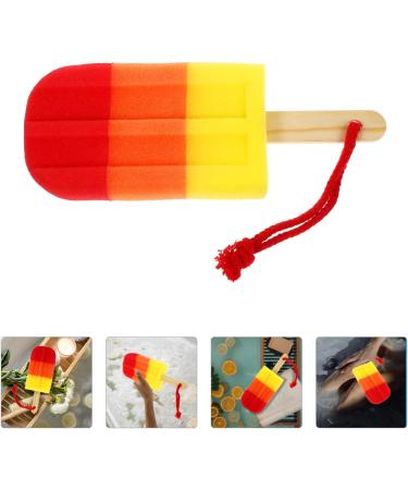 FRCOLOR Ice Cream Shaped Bath Shower Sponge - Exfoliating Body Scrubber for Kids & Women | International Shipping - Buy Online on GoSupps.com