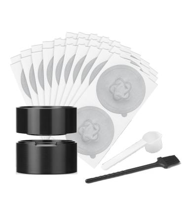 Easy to Use: Coffee pod filler ensures alignment of coffee pod lid, coffee pod accessories set