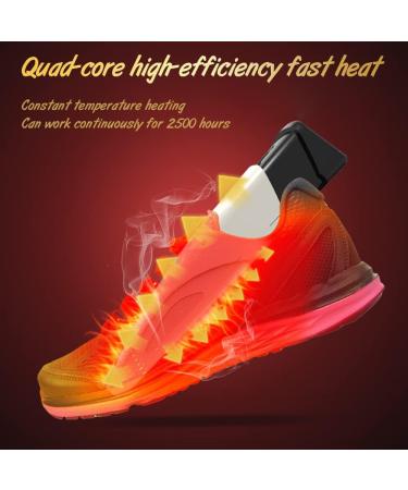 Electric Shoe Dryer & Warmer Ski Boot Dryer with Quick Drying Dehumidification & Folding Design (Yellow) - Buy Online on GoSupps.com