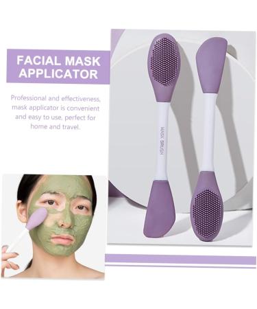 scruber Facial Scrubber for Silicone wash Scrubber Tools Brush applicator Brush Silicone Scrubber wash Scrubber Plastic Clean - Buy Online on GoSupps.com