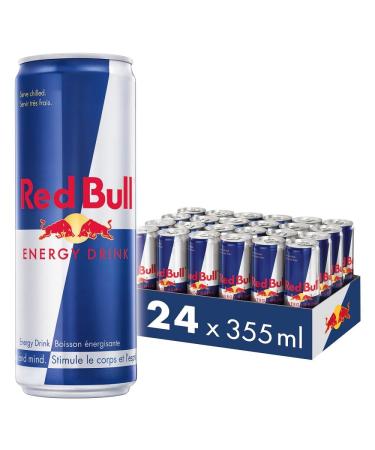 Red Bull Energy Drink 355 ml (24 pack) 355ml (Pack of 24)