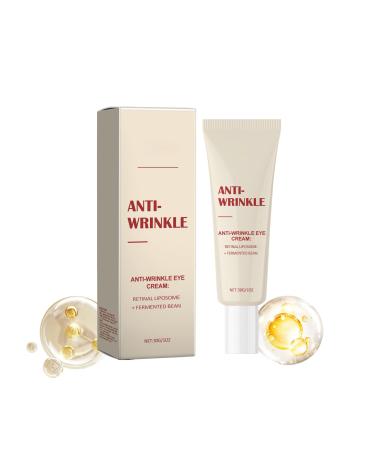 Retinol Eye Cream for Dark Circles Anti-Aging Moisturizing Treatment for Under Eye Area Fight Fine Lines Wrinkles & Dark Spots 1 oz