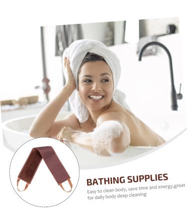 FRCOLOR 1pc Back Applicator Facial Tool Face Tape Bath Gloves Tanning Glove Face Tan Mitt Bath Mitt Back Wiping Belt Back Stretching Strip Back Beautify Belt Flocking Take a Bath Body Wash - Buy Online on GoSupps.com