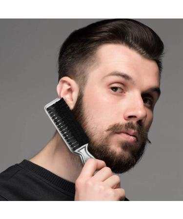 FANGO 6-Piece Hairdressing Scissors & Brush Set - Professional Cleaning Tools for Hair & Weed - Black - Buy Online on GoSupps.com