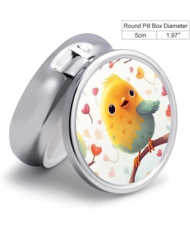 Buy Cute Travel Pill Box - 3 Compartment Portable Organizer for Purse & Pocket | Ideal for International Shipping - Buy Online on GoSupps.com