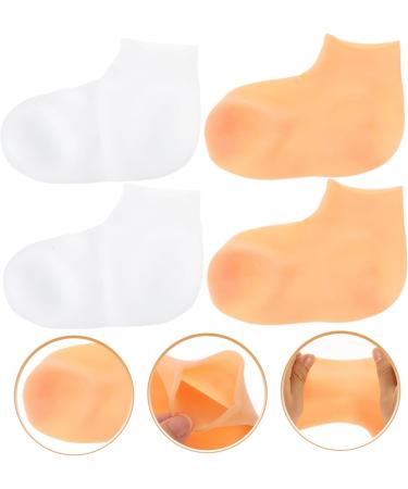 Beavorty 10 Pairs Exfoliating Moisturizing Socks Foot Lotion Reusable Socks Sock for Women Womens Socks Aloe Infused Socks for Women Moisture Socks Foot Gloves spa Socks Women moisturizing - Buy Online on GoSupps.com