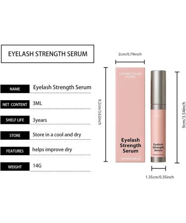 GkgWuxf Lash Liquid Eyelash Extension And Volume Organic Nourishing Solution 3ml For Firming And Health Beauty Care - Buy Online on GoSupps.com