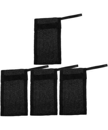Baluue 8 Pcs Soap Foaming Mesh Bag Soap Bags for Soap Bars Soap Scrubber Pouch Foam Soap Nylon Fiber Black - Buy Online on GoSupps.com