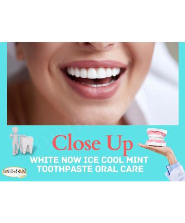 Buy bonballoon Ice Cool Mint Toothpaste 2.64 oz | Closeup Oral Care | International Shipping Available - Buy Online on GoSupps.com