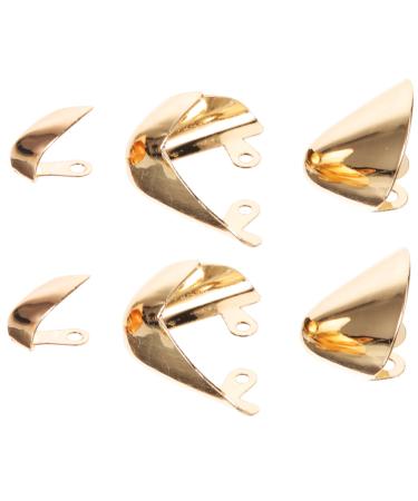 3 Pairs High Heels to Protect The Decor Shoe Toe Protector Boot Tips Shoes Protector Heel Covers for High Heel Shoes Boot Protector Toe Guard Pointed Hat Pointy Metal