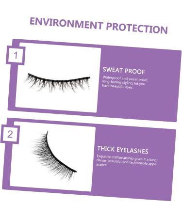 FOMIYES 6 Pairs Three-dimensional False Eyelashes Girl Makeup Eyelashes Makeup False Eyelashes Faux Lashes Beauty Kit Fake Eyelashes Beauty Eyelashes Fiber Cosmetic - Buy Online on GoSupps.com