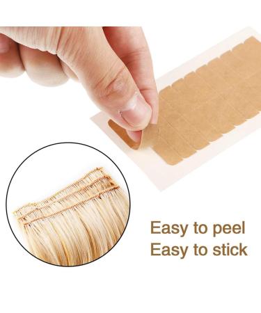 GABEALF Strong Wig Tape Waterproof Sweat-Proof Traceless Biological Wig Double-Sided Tape for Lace Replacement Hair Extensions - Buy Online on GoSupps.com