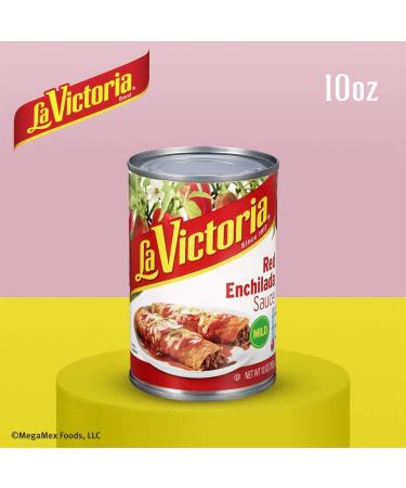 La Victoria Mild Red Enchilada Sauce 10oz - Pack of 12 | Authentic Flavor for Easy Dinners - Buy Online on GoSupps.com