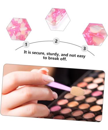 Hemoton 50pcs Double Ended Eyeshadow Brush Cosmetic Eye Shadow Sticks Eyeshadow Cosmetic Eyeshadow Makeup Accessories Latex Eyeshadow Girl Eyeshadow Makeup Brush Eye Makeup - Buy Online on GoSupps.com