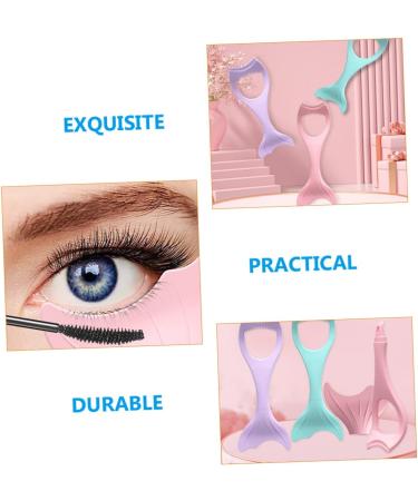 FRCOLOR Eyelash Makeup Tool 5pcs Eye Portable Separator Guide Quick Multi-function Tail Assist Multipurpose Drawing With Lash Eyeliner Stencil 1 count (Pack of 1) Pinkx5pcs - Buy Online on GoSupps.com