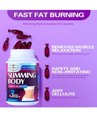 AICHUN BEAUTY Slimming Body Essential Oil Capsules - Anti-Cellulite Fat Burning 400mg (90 pcs) - International Shipping Available - Buy Online on GoSupps.com