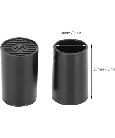 10 Pairs Black Polyurethane Heel Protectors - Wear Resistant Anti-Slip 3 Sizes (10mm Inner Diameter) for Replacement & Repair | International Shipping - Buy Online on GoSupps.com