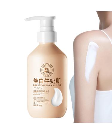 Odavom Brightening Body Lotion | Skin Brightening Cream 200 ML,Bleaching Body Lotion for Skin,Nourishing Skin Lightening Cream, Lightening Lotion