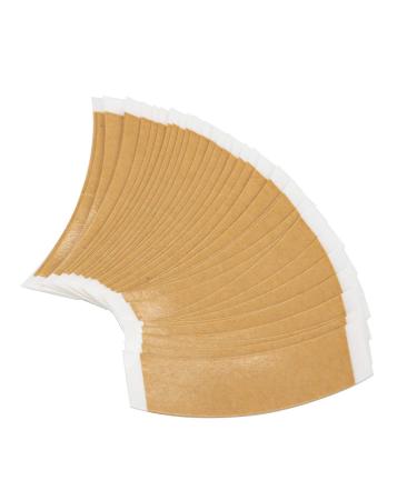 Waterproof Double-Sided Adhesive Tape for Lace Front Wigs - Brown Color - 36 Pieces - Buy Online on GoSupps.com