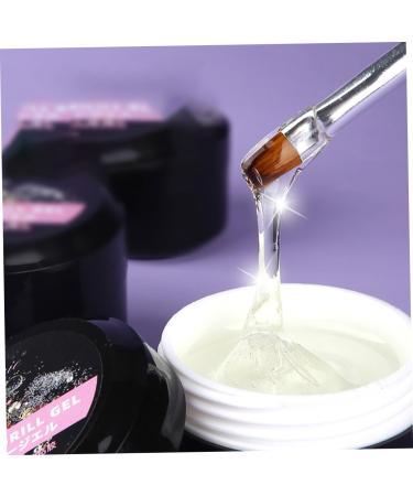 POPETPOP 1pc Disposable Glue Nail Diamonds Rhinestones Manicure Drill Sticking Tool Manicure Diy Glue Rhinestone for Nails Nail Gel Nail Art Sticking Accessory Liquid Drill Stickers Shaping 5x4cm As Shown - Buy Online on GoSupps.com